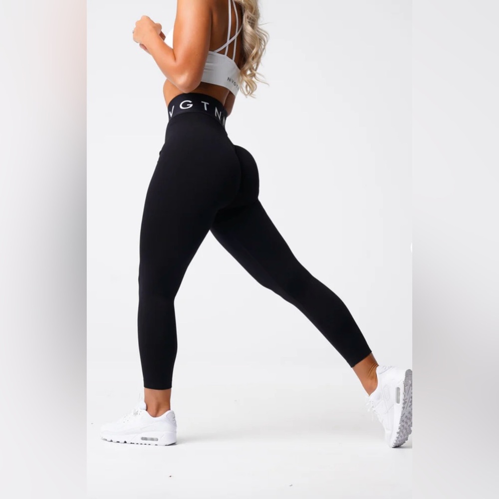 NVGTN Black Sport Seamless Leggings